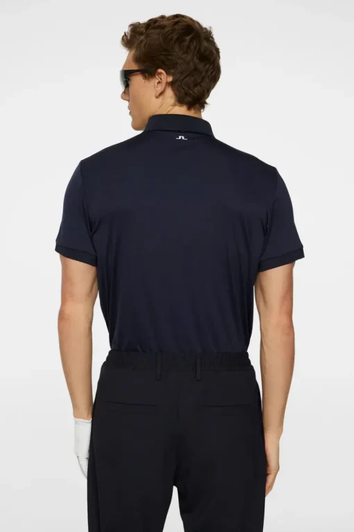 Golf|Polo Shirts<J.Lindeberg Tour Tech Slim Fit Polo JLNavy
