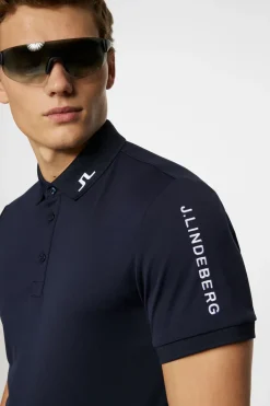 Golf|Polo Shirts<J.Lindeberg Tour Tech Slim Fit Polo JLNavy