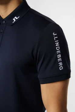 Golf|Polo Shirts<J.Lindeberg Tour Tech Slim Fit Polo JLNavy