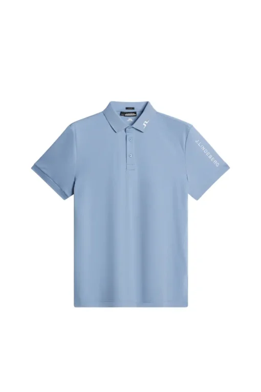 Golf|Polo Shirts<J.Lindeberg Tour Tech Slim Fit Polo RainWashed