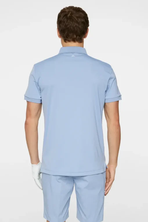 Golf|Polo Shirts<J.Lindeberg Tour Tech Slim Fit Polo RainWashed