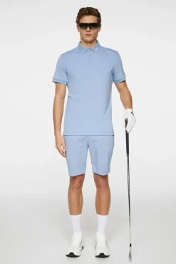 Golf|Polo Shirts<J.Lindeberg Tour Tech Slim Fit Polo RainWashed