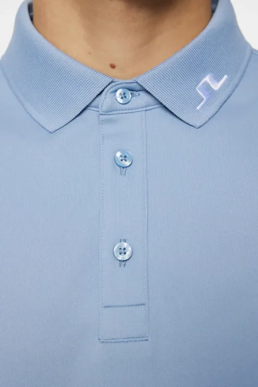 Golf|Polo Shirts<J.Lindeberg Tour Tech Slim Fit Polo RainWashed