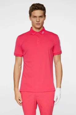 Golf|Polo Shirts<J.Lindeberg Tour Tech Slim Fit Polo Azalea