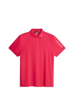 Golf|Polo Shirts<J.Lindeberg Tour Tech Slim Fit Polo Azalea