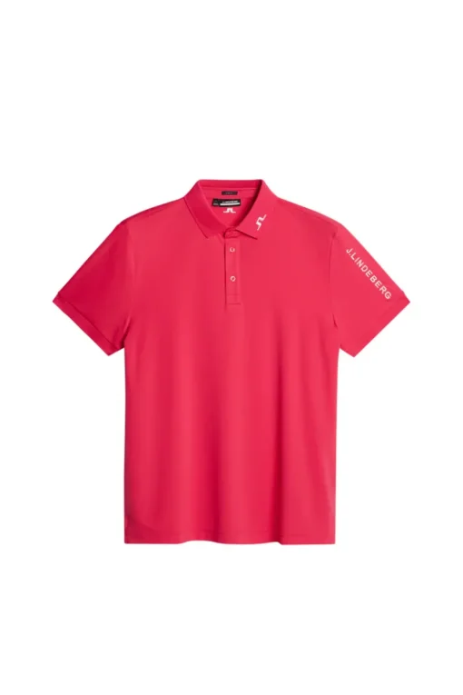 Golf|Polo Shirts<J.Lindeberg Tour Tech Slim Fit Polo Azalea