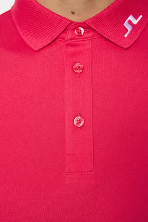 Golf|Polo Shirts<J.Lindeberg Tour Tech Slim Fit Polo Azalea