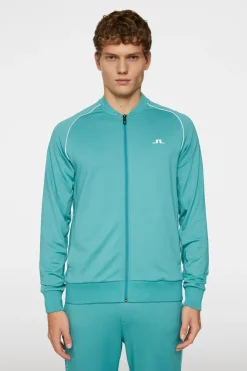 Tennis|Sweaters<J.Lindeberg Traven Track Jacket Teal