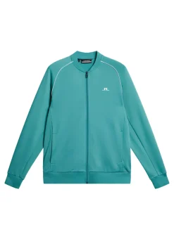 Tennis|Sweaters<J.Lindeberg Traven Track Jacket Teal