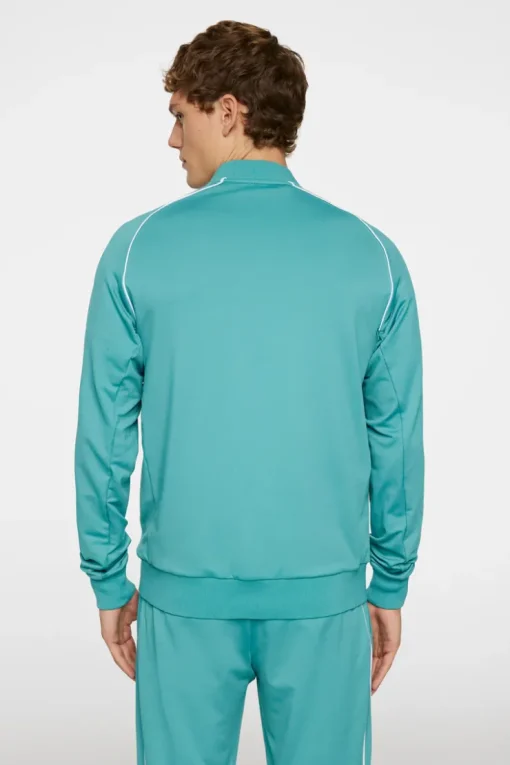 Tennis|Sweaters<J.Lindeberg Traven Track Jacket Teal