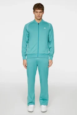 Tennis|Sweaters<J.Lindeberg Traven Track Jacket Teal