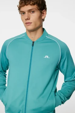 Tennis|Sweaters<J.Lindeberg Traven Track Jacket Teal