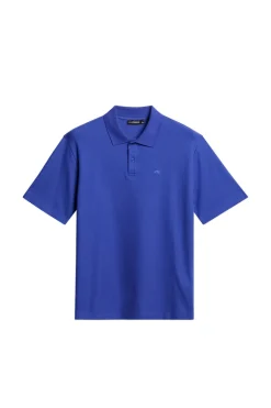 Polo Shirts|Tops<J.Lindeberg Trond Polo Pique ClematisBlue