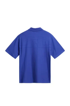 Polo Shirts|Tops<J.Lindeberg Trond Polo Pique ClematisBlue