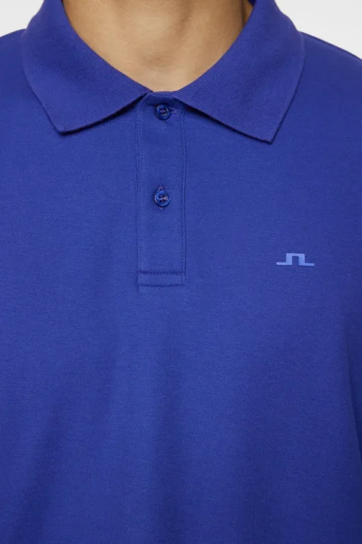 Polo Shirts|Tops<J.Lindeberg Trond Polo Pique ClematisBlue