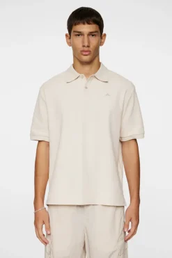 Polo Shirts|Tops<J.Lindeberg Trond Polo Pique Moonbeam