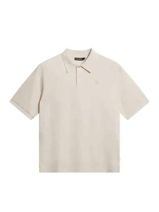 Polo Shirts|Tops<J.Lindeberg Trond Polo Pique Moonbeam