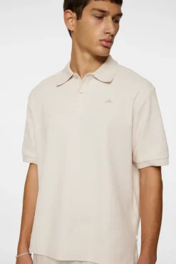 Polo Shirts|Tops<J.Lindeberg Trond Polo Pique Moonbeam