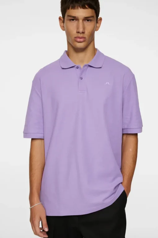 Polo Shirts|Tops<J.Lindeberg Trond Polo Pique Bougainvillea