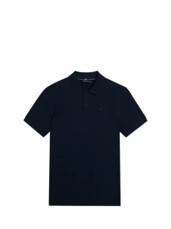 Polo Shirts|Tops<J.Lindeberg Troy Polo Shirt Seasonal Pique JLNavy