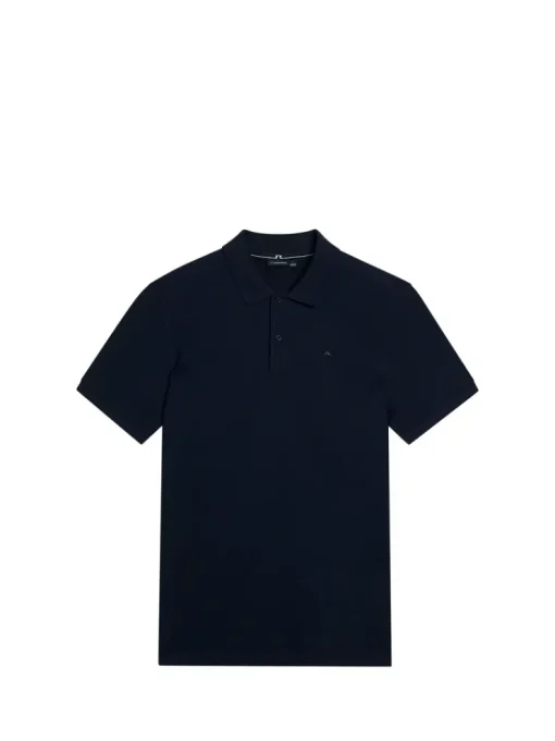 Polo Shirts|Tops<J.Lindeberg Troy Polo Shirt Seasonal Pique JLNavy