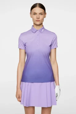 Golf|Tops<J.Lindeberg Tuva Polo SpectrumFadeDeepWisteriaL