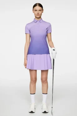 Golf|Tops<J.Lindeberg Tuva Polo SpectrumFadeDeepWisteriaL