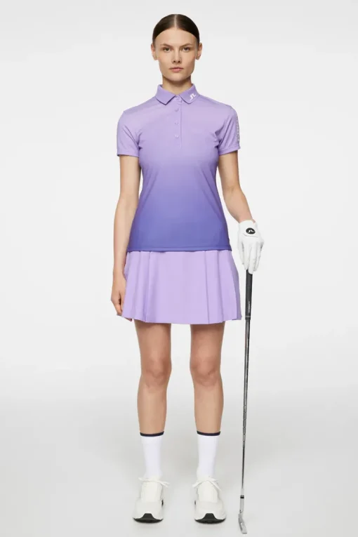 Golf|Tops<J.Lindeberg Tuva Polo SpectrumFadeDeepWisteriaL
