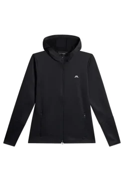 Golf|Ski<J.Lindeberg W Aerial Zip Hood Black