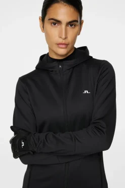 Golf|Ski<J.Lindeberg W Aerial Zip Hood Black