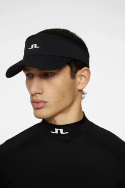 Golf|Golf Caps<J.Lindeberg Yaden Visor Black
