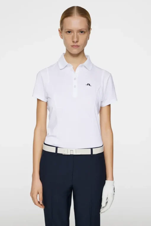 Golf|Tops<J.Lindeberg Zuri Top White