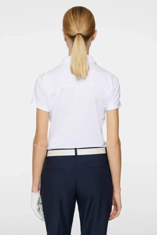 Golf|Tops<J.Lindeberg Zuri Top White