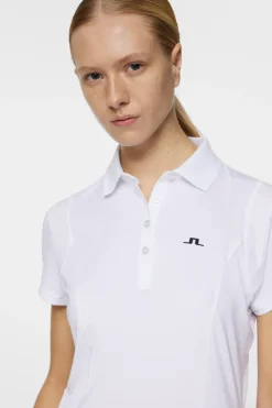Golf|Tops<J.Lindeberg Zuri Top White