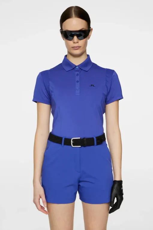 Golf|Tops<J.Lindeberg Zuri Top ClematisBlue