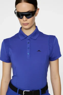 Golf|Tops<J.Lindeberg Zuri Top ClematisBlue